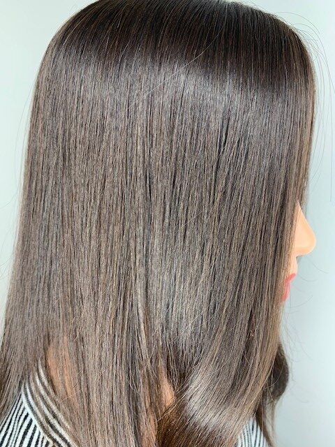 100% Premium Remy Human Hair Topper 5 x 6 Inch Silk Base 4# Medium Brown 16 inch - Image 4