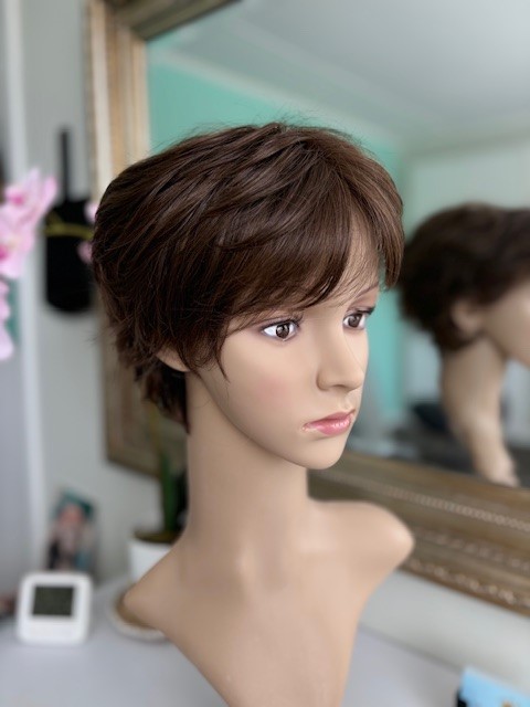 Taylor Wig ...Heat Safe Synthetic Mono Cap - Image 4