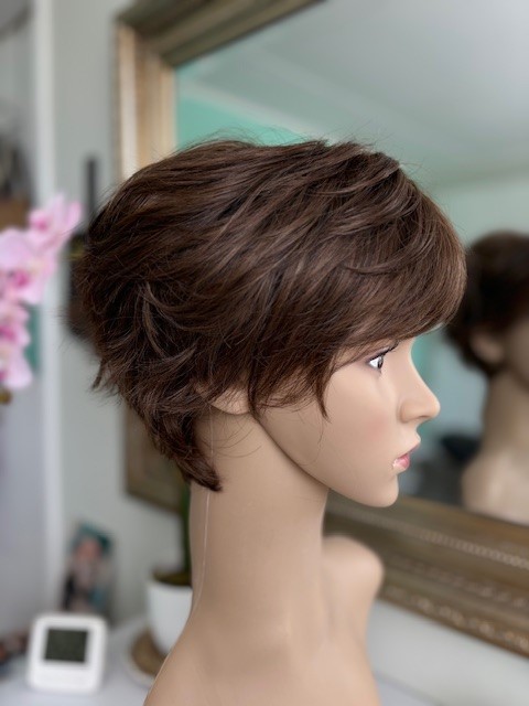 Taylor Wig ...Heat Safe Synthetic Mono Cap - Image 5