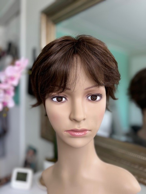 Taylor Wig ...Heat Safe Synthetic Mono Cap - Image 6