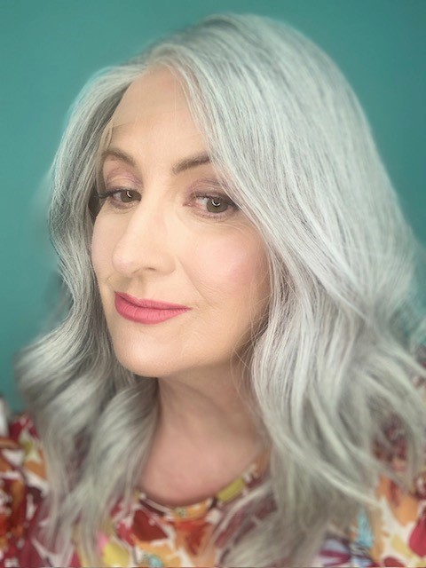 Demi 16"/ Ash Grey Human Hair Wig - Image 5