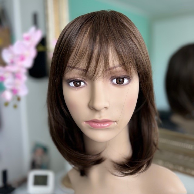 Chloe Wig Medium Brown Short - Image 3