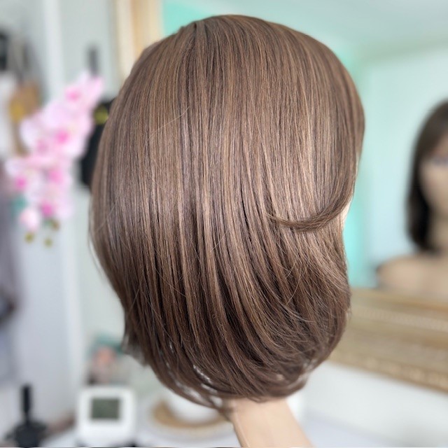 Chloe Wig Medium Brown Short - Image 5