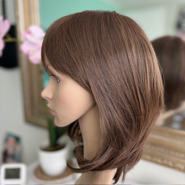 Chloe Wig Medium Brown Short - Image 6