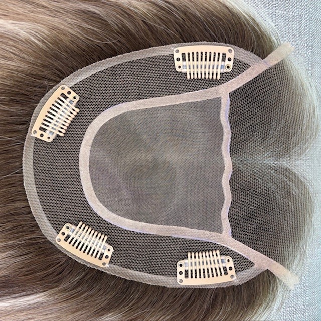 NEW Lace Lite Human Hair"Air Topper" 14' - Image 3